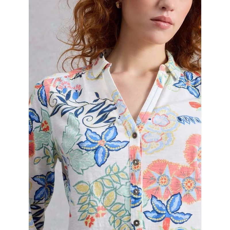 CHEMISIER WHITE STUFF ANNIE IVORY