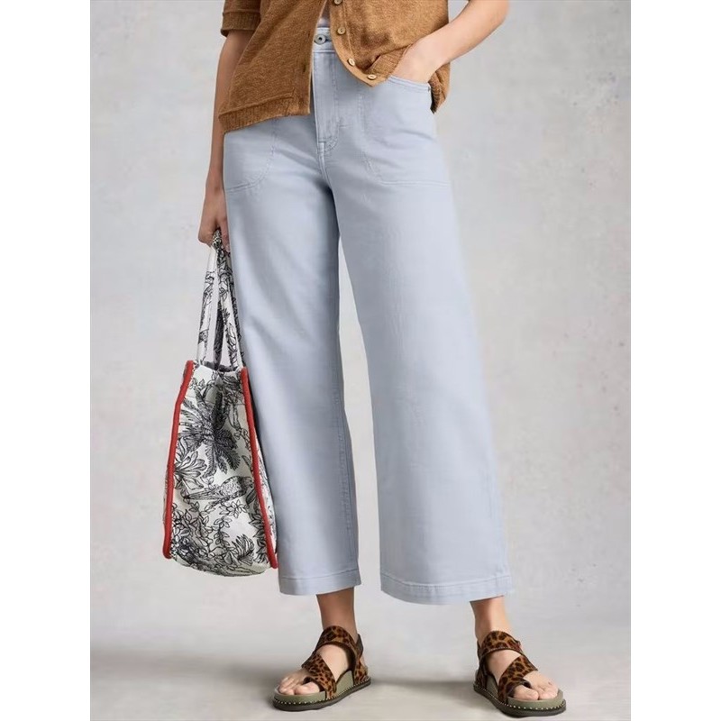 PANTALON WHITE STUFF TIA LGT BLUE