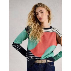 PULL WHITE STUFF OLIVE NAVY...