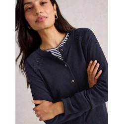 GILET WHITE STUFF LULU MARINE