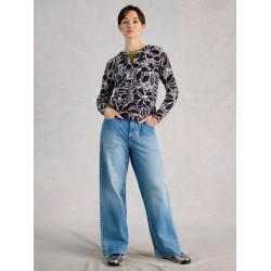 GILET WHITE STUFF LULU NAVY...