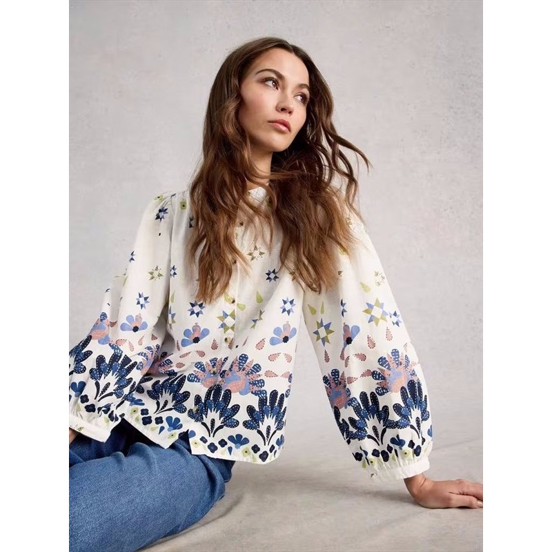 HAUT WHITE STUFF LANA